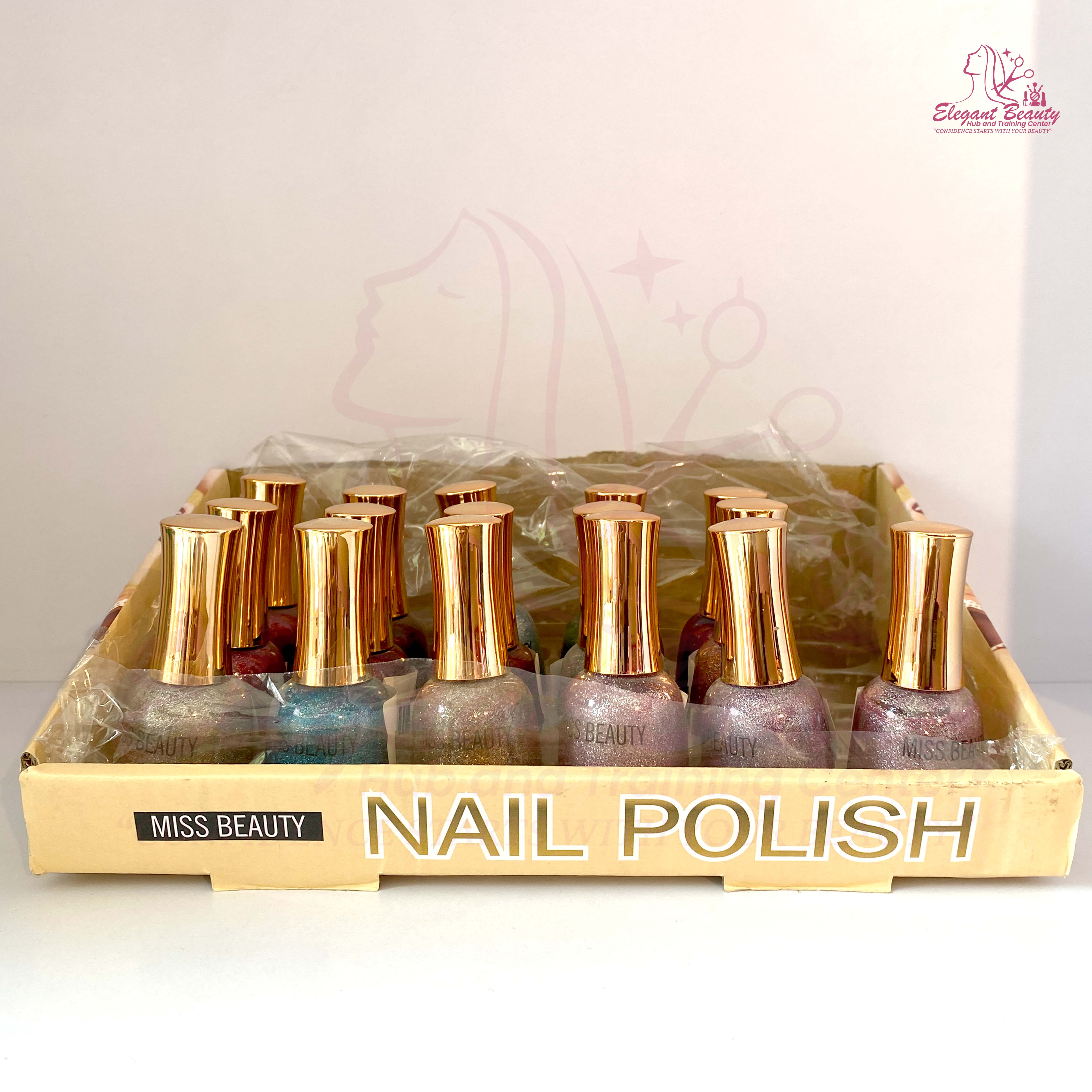 Miss Beauty Glitter Nail Polish