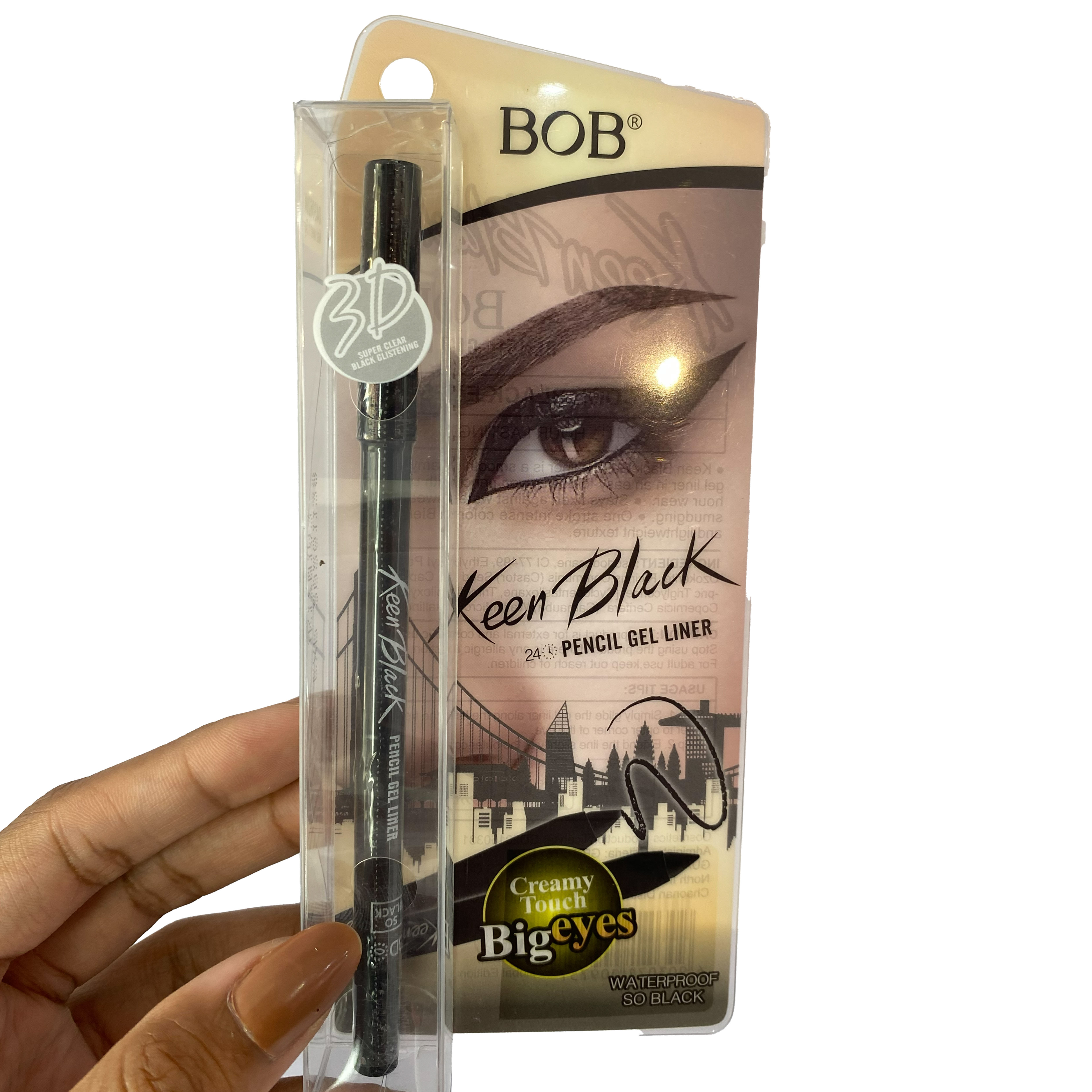 Bob Keen Black Pencil Gel Liner