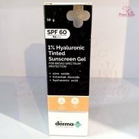 The Derma 1%hyaluronic Tnted Sunscreen Gel